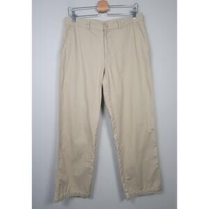 Patagonia Mens 32 Organic Cotton Khaki Straight Leg Chino Pants